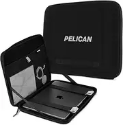 Pelican Adventurer - Laptop Bag/Sleeve 16 Inch - [Elastic Carrying Handle] [Secure Zip Lock] Water Resistant & Heavy Duty Laptop Case for MacBook Pro 13 / Air M2, HP, Dell, Lenovo, Sony, Asus -Black