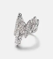 [Yeprem] Yeprem 18kt gold ring with diamonds N silver