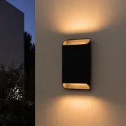 LED Outdoor Wall Lights Exterior, 9inch Up Down Modern Wall Sconce LED, 8.5w ...