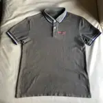 保證正品 PRADA 橄欖綠 網眼POLO衫 短袖 POLO衫 SIZE M