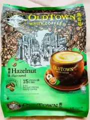2 x Old Town White Coffee Hazelnut Flavoured 15 Sachets