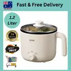 Electric Hot Pot,1.2 Liter Electric Cooker, Rapid Noodles Cooker，Shabu Hot Pot，