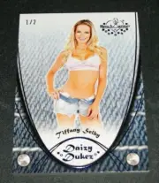 2015 Benchwarmer TIFFANY SELBY Daizy Dukez #95 Blue Foil Variant/2 PLAYBOY Sexy