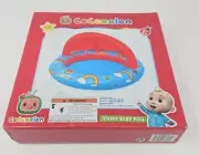 NEW-Cocomelon Toddler Inflatable Shaded Pool Ages 2+