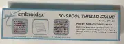 Embroidex 60 Spool Thread Stand/Rack/Wall Organizer for Sewing and Embroidery