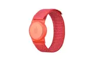 Apple AirTag Case Wristband Protective Cover Nylon Red