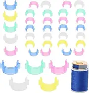Sewing Machine Bobbins, Thread Holder Clamps, 7.09x5.12x1.18 Inches 100pcs Anti-Falling, Organization Solution, Sewing Tools for Patchworks, Tailoring, Embroidery, Clothing Repairs