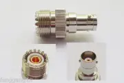 UHF PL259 Female Jack to BNC Female Straight RF Coax Connector Adapter Converter