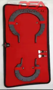Lone Star Reusable Retractor with 10 elastic Stays Hooks