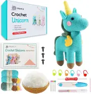Beginner Crochet Unicorn Kit Starters Learn to Crochet Lovers Gift Expert All in