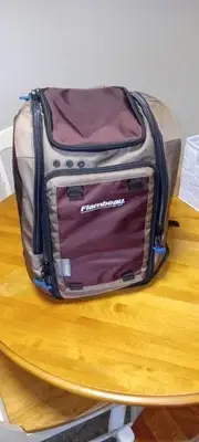 Flambeau Outdoors Portage Tackle Backpack Water Resistant P50BP