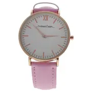 Andreas Osten AO-161 Pure - Rose Gold/Light Pink Leather Strap Watch by Andreas Osten for Women - 1 Pc Watch