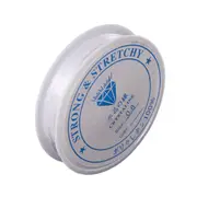 Jewellery Bracelet Clear Thread Line Stretch 0.8MM Elastic Cord String Bead