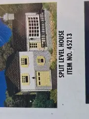 New Bachmann 45213 Plasticville Split-Level House Kit HO Scale