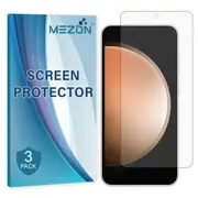 [3 Pack] Samsung Galaxy S23 FE (6.4") Premium Clear Edge-to-Edge Full Coverage Hydrogel Screen Protector Film by MEZON (Galaxy S23 FE, Hydrogel) – FREE EXPRESS