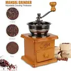 Coffee Bean Grinder - Vintage Retro Manual Wood Hand Nut Mill Grinding Gift