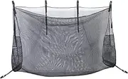 Pool Floats Storage Bag, Foldable Swimming Pool Hanging Mesh Organizer, Pool Floats Storage Bag Pool Toy Storage, for Pool Toys, Floats, Basketballs, Yoga Supplies, Great for Gates, Ground Pool
