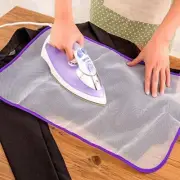2 Pack Household Tools - Ironing Mat, Portable Mesh Gauze Heat Resistant Protect
