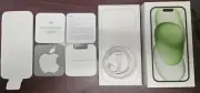 Apple A2846 iPhone 15 Green 512GB - Empty Box Original USB-C to Lightning Cable