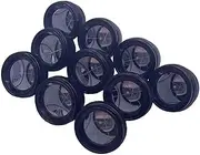 10pcs Mini Prism with Metal housing for Total Station Optical Prism Silver Coated Prism