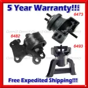 K798 Fit 1995-2002 Mazda Millenia 2.3L, Front & Front Right & Trans Mount 3PCS