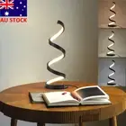 Modern Spiral LED Table Desk Lamp Dimmable Bedside Reading Light Night Light USB