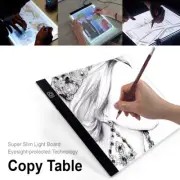 A4 USB LED Artist Tattoo Stencil Board Light Box Tracing Drawing Pad 3 grdck