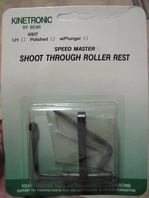 Bear Archery Bow Hunting Kinetronic Speed Master Roller Arrow Rest RH or LH