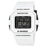 在飛比找蝦皮商城優惠-【G-SHOCK】內斂白色方形電波錶 GW-5510BW-7