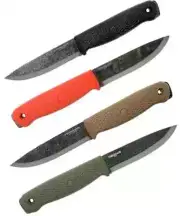 Condor Terrasaur Bushcraft Knife 1095 Carbon Fixed Blade Scandi Edge Camp Sheath