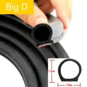 Rubber Car Door Seal Strip Hollow Edge Guard Weatherstrip D-Shape Universal (for: Lexus)