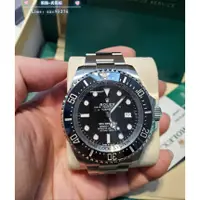 在飛比找蝦皮購物優惠-勞力士 126660 黑面 深海 水鬼王 Rolex Dee