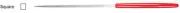 Eze-lap Square, Fine Grit Individual Diamond Needle File (600) Ref: 602F