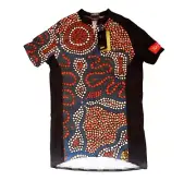 TINELI Cyclist Shirt Jersey Mens XXXL Rio Tinto Indigenous Art Design RRP $129