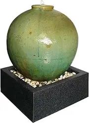 Ceramic Water Fountain Circulating Water Landscape Ornaments Outdoor Fountain Unique Housewarming Gift Garden Fountain Present