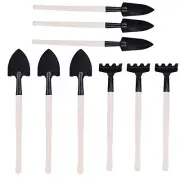 3 Pieces Mini Spade Shovel Harrow Gardening Tool Set Potted Plants 3 Pack