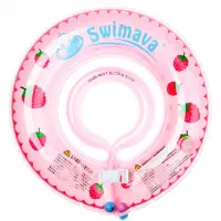 在飛比找momo購物網優惠-【英國Swimava】G1紅莓嬰兒游泳脖圈-標準尺寸