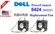 Lot of 2 *New* Adda/Sunon Replacement Fans for Dell PowerConnect 5424 (M023F)