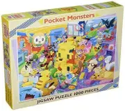Ensky - Pokemon - Let's Make it Together Pikachu Blocks 1000 Piece Jigsaw Puzzle