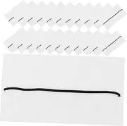 TOVINANNA False Lash Adhesive Strips Set 2 Boxes of Self-adhesive Lash Strips No Glue Needed for Eye Shapes Portable Storage Case