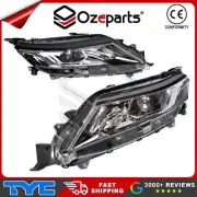 TYC Pair LH+RH Head Light Front Lamp (No LED) For Mitsubishi Triton MR Ute 18~23 (for: Mitsubishi)