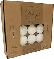Tea Light Candles Tealight Wedding Candle Bulk Tealights Hour Party 4/9 Hours (200 Tea Light Candles)