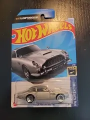 2024 Hot Wheels Aston Martin 1963 DB5 HW Screen Time ‘Goldfinger’ James Bond 007