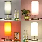 Table Lamp Iron Base Bedside Side Table Light Office Home Decor