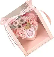 GOOHOCHY Flower Box Soap Set Handmade Beauty Women Ideal for Mother's Day Birthday and Valentine's Day