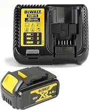 [DEWALT] DCB182 18V 4.0Ah Battery + DCB1104 18V Li-Ion Multi Voltage Charger