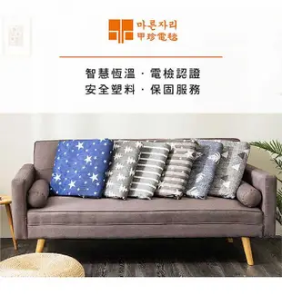 韓國甲珍 恆溫舒眠型雙人電毯(花色隨機)KR3800J 韓國原裝進口電暖毯 電毛毯 電熱毯雙人 露營 (4.5折)