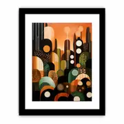 Bronze Vibes Framed Print