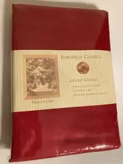 Brand New!! Tuscany Cafe Red Tablecloth/Linen