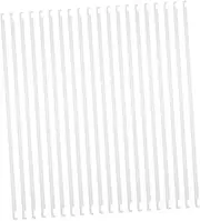 NUOBESTY Hanging File Folder Bars Hooks 20pcs Metal Office Supplies for Home School Desk Organization